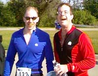 Chris and I after the race