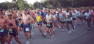 The start of the race