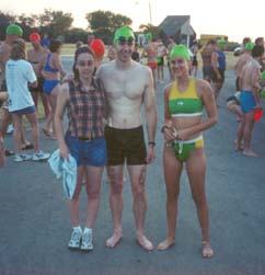 Pre-race photo with Michelle, David and Heather